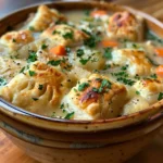 Cozy Bowl of Chicken Pot Pie Soup