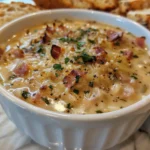 Creamy Reuben Soup in Bowl