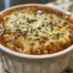 Delicious Bowl of Chicken Parmesan Soup