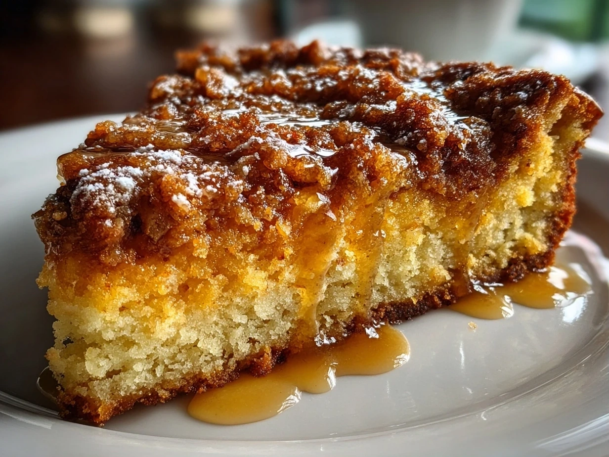 Butternut Squash-Apple Coffee Cake Warm From the Oven