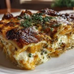 Comforting Butternut Squash Lasagna, Ready to Serve
