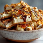 Delicious homemade Smores Bark close-up