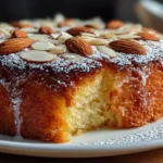Delicious White Almond Cake
