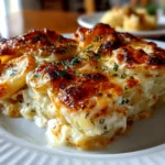 Freshly Baked Creamy Scalloped Potatoes