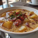 Hearty Bowl of Kielbasa Potato Soup