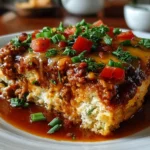 Hearty Bowl of Turkey Burger Chili