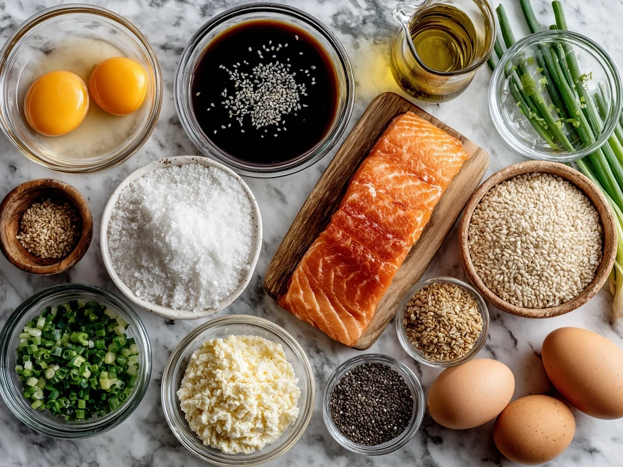 Ingredients for making Japanese Katsu Bowls recipe