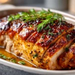 Slow cooked turkey breast in crock pot