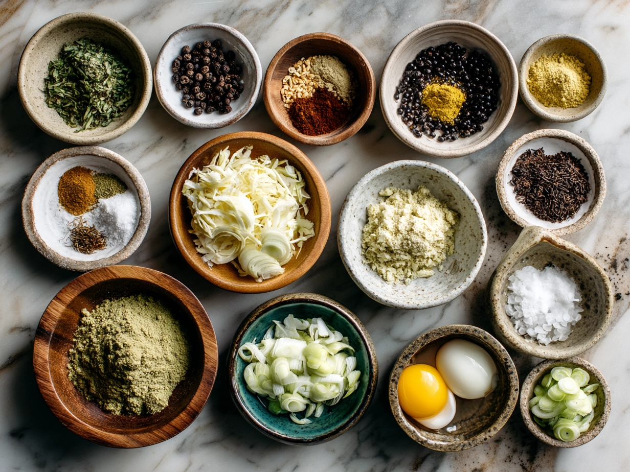 Ingredients for Slow Cooker Green Enchilada Chicken Soup including chicken, onion, garlic, green enchilada sauce, chicken broth, corn, black beans, cilantro, cheese, cumin, oregano and spices