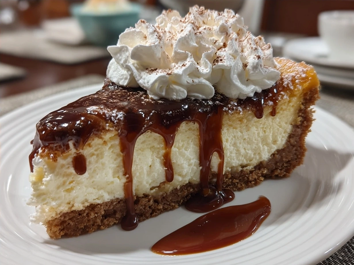Served Sugar Cookie Cheesecake with crushed sugar cookie garnish and festive sprinkles