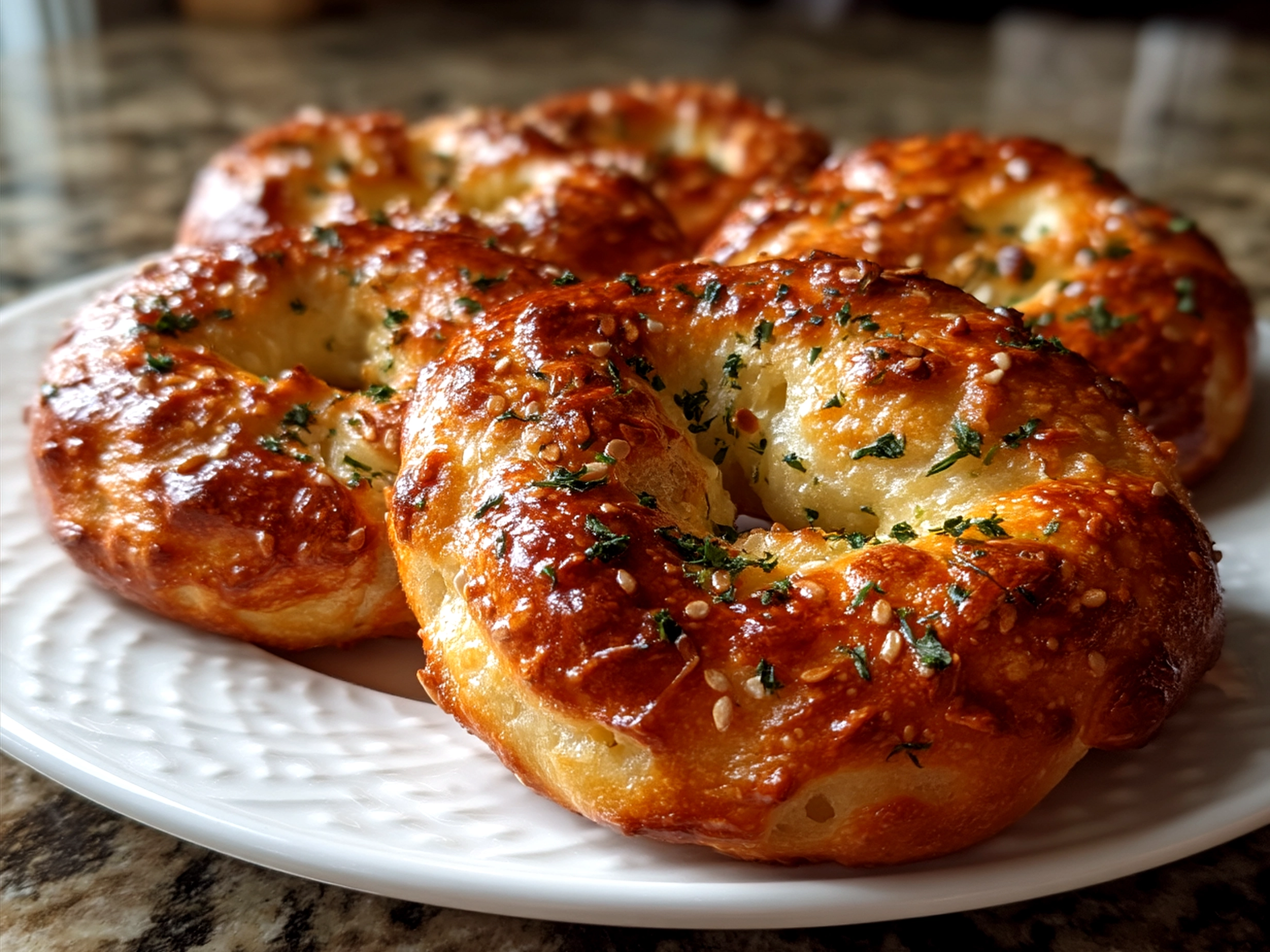 Serving Gluten-Free Greek Yogurt Bagels