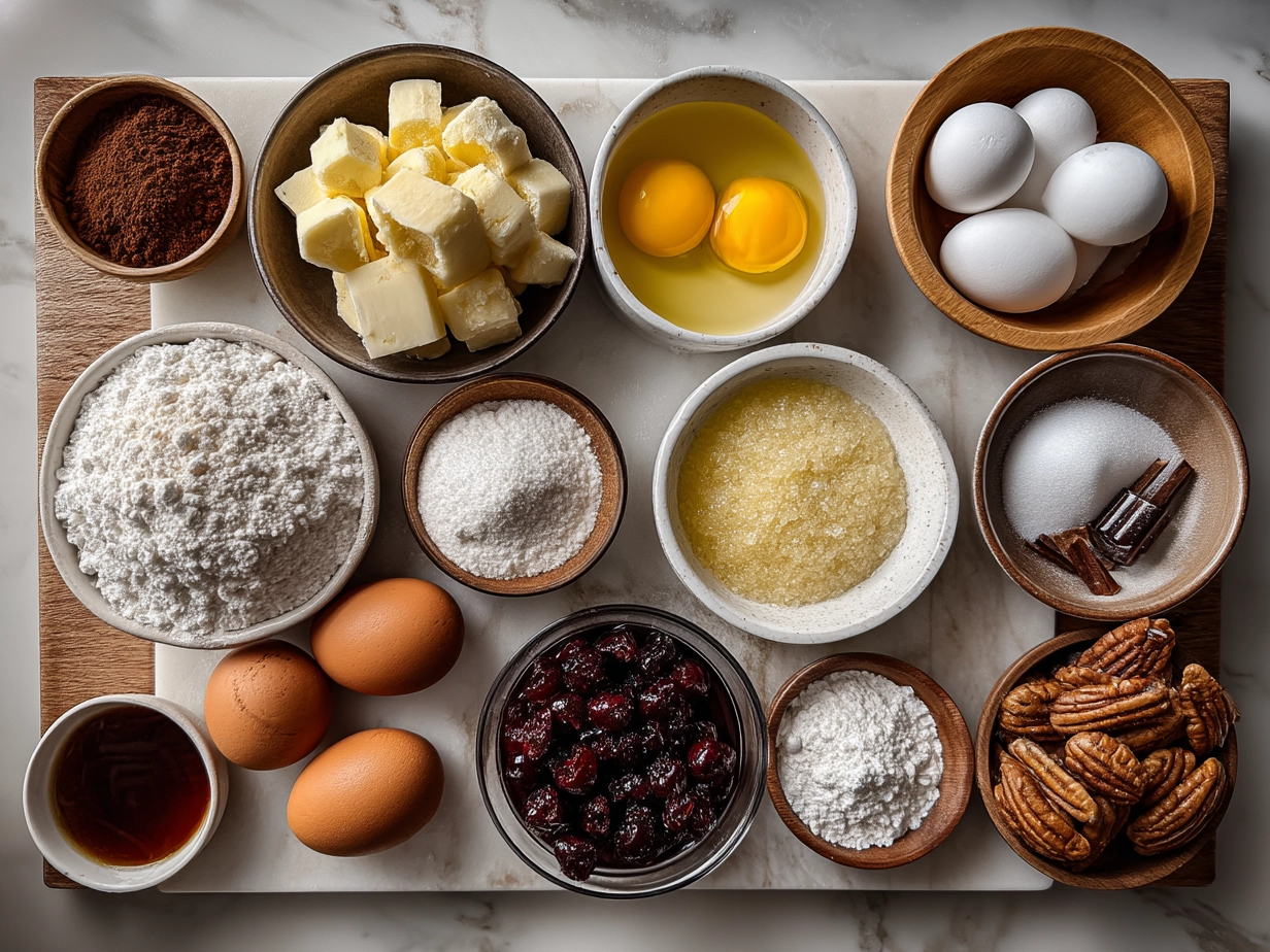 Ingredients for Homemade Candy Apples laid out neatly