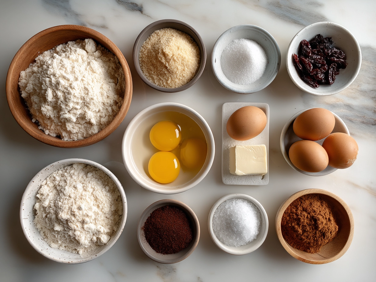 Ingredients laid out for making air fryer protein bagels