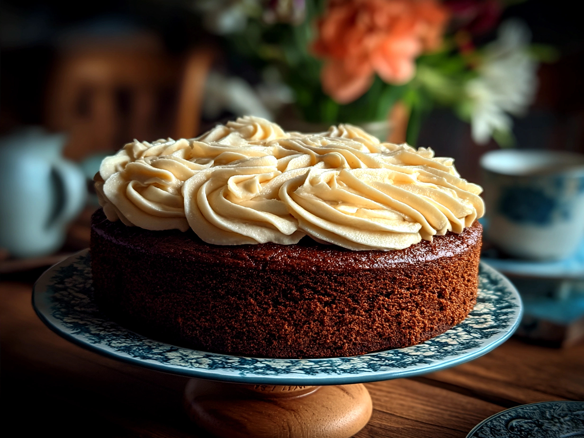Served Guinness Chocolate Cake with Irish Buttercream
