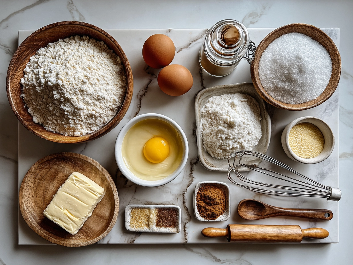 Ingredients for Pineapple Upside Down Sugar Cookies