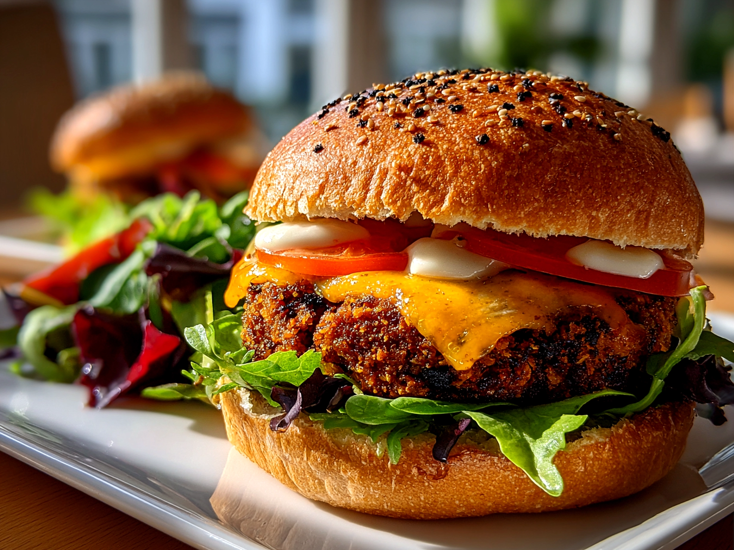 Black Bean Veggie Burger