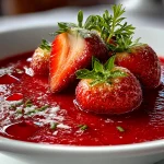 Chilled Strawberry Soup