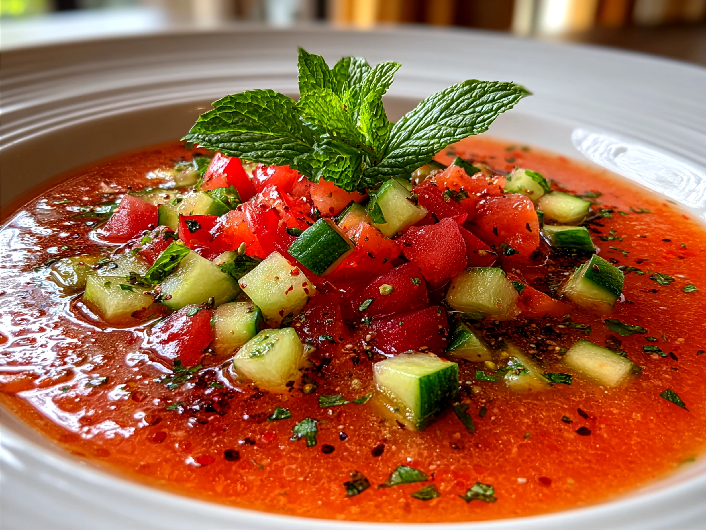 Chilled Summer Gazpacho