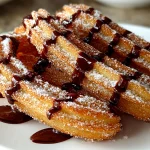 Churros with Chocolate Sauce