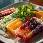 Cinco de Mayo Fruit Paletas