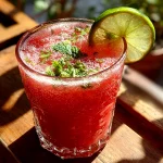 Cinco de Mayo Watermelon Agua Fresca
