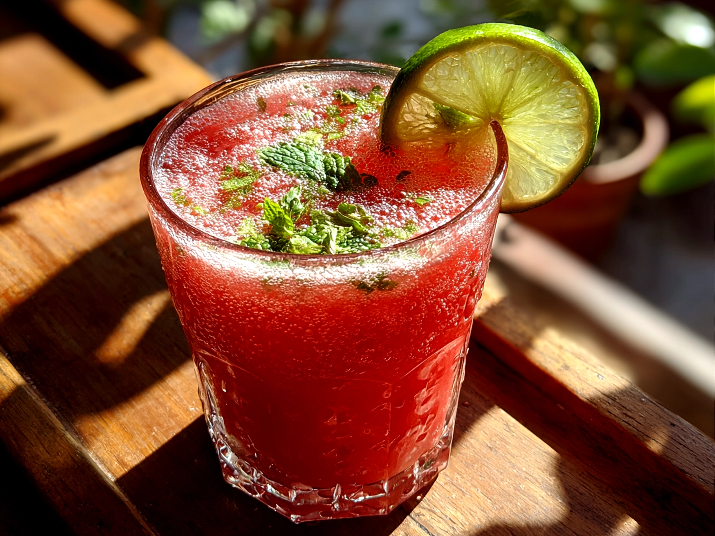 Cinco de Mayo Watermelon Agua Fresca