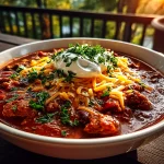 Dutch Oven Camping Chili