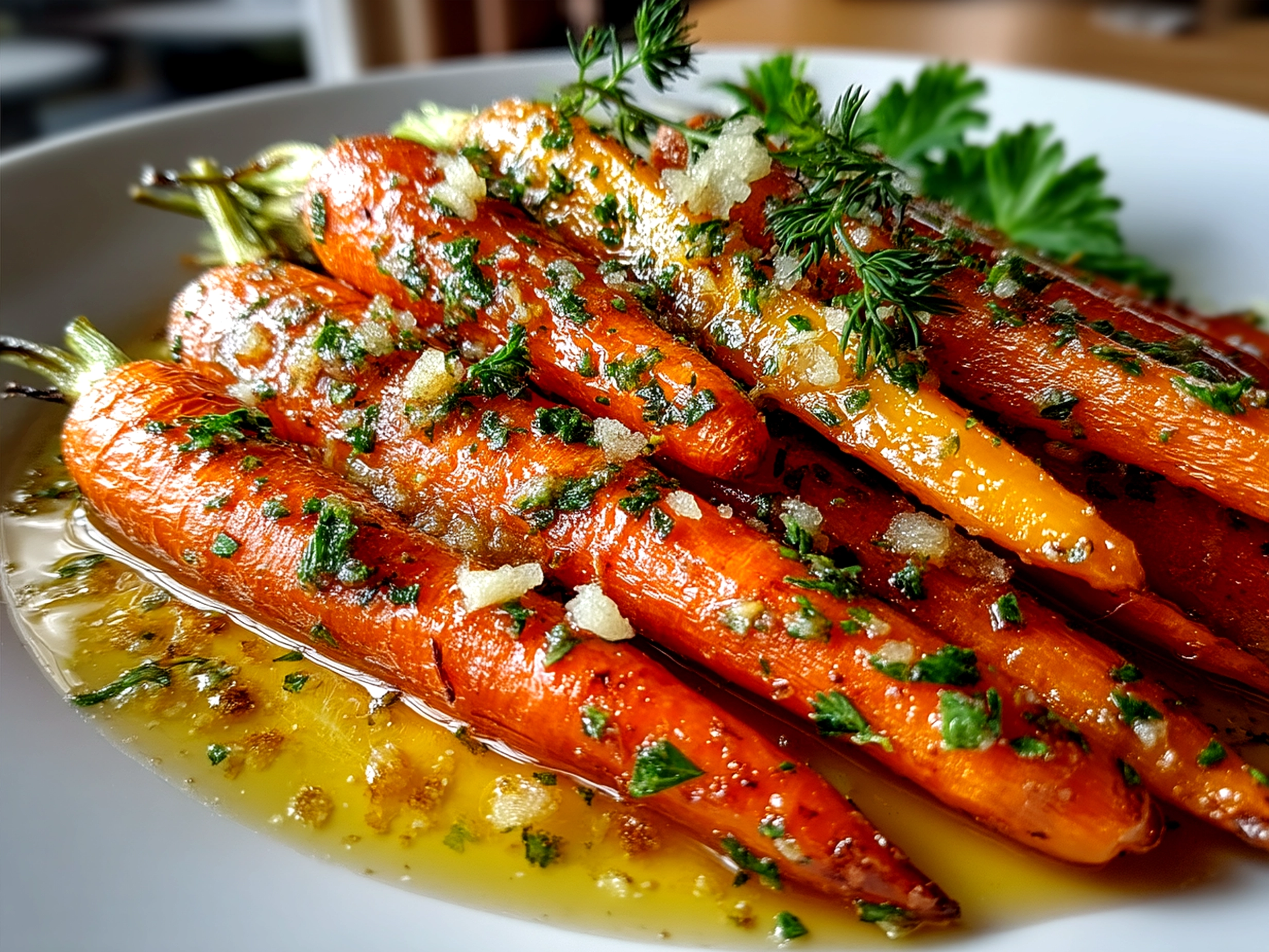 Easy Apricot Glazed Carrots