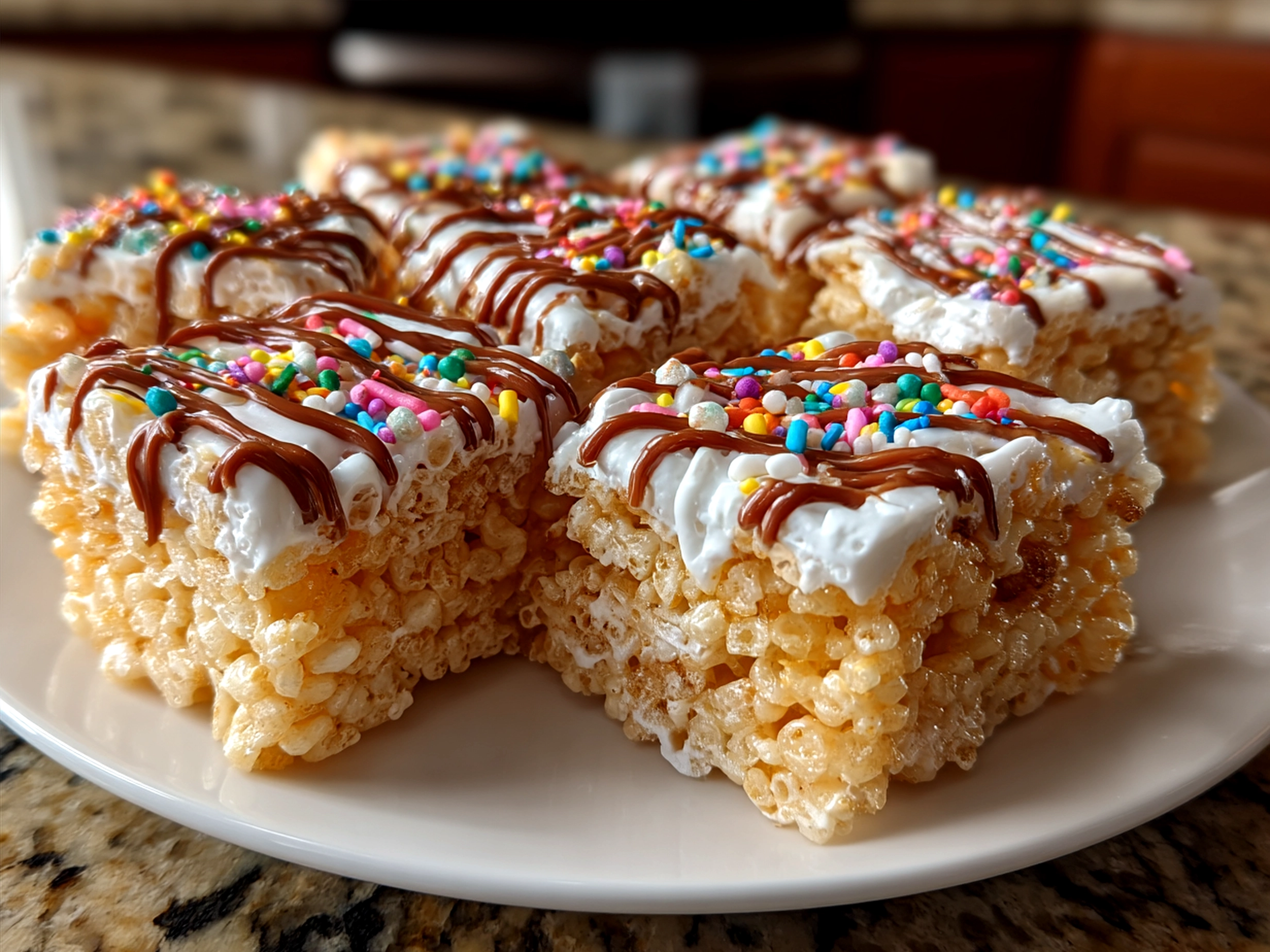 Graduation Rice Krispie Diplomas