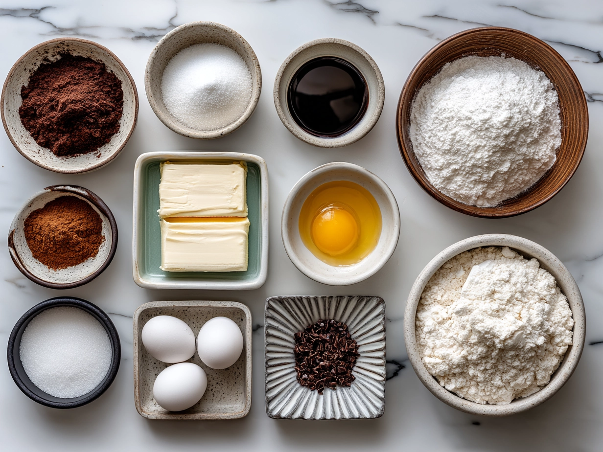 Ingredients for Graduation Sheet Cake