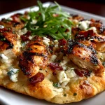 Grilled Chicken Flatbread