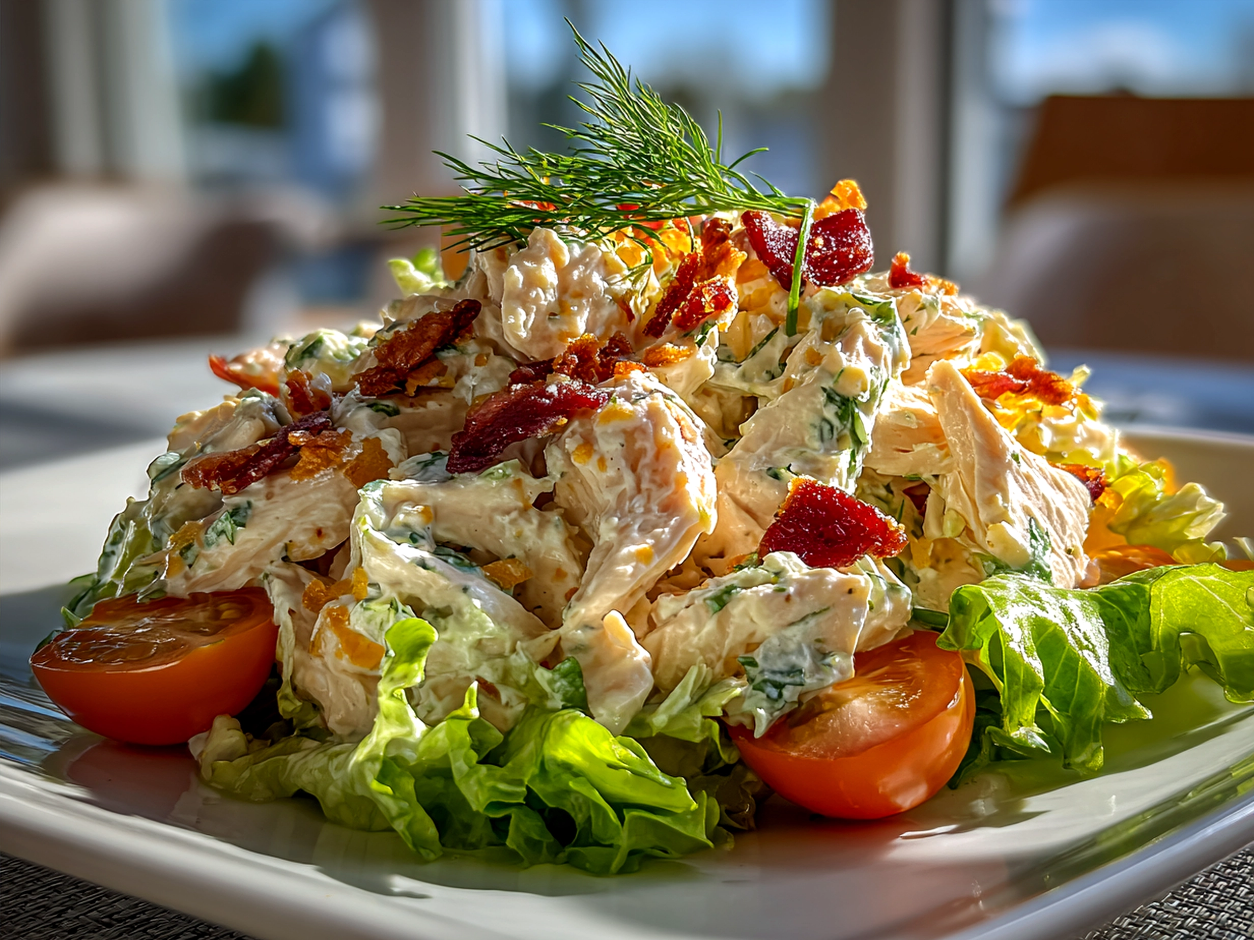 High Protein Chicken Salad
