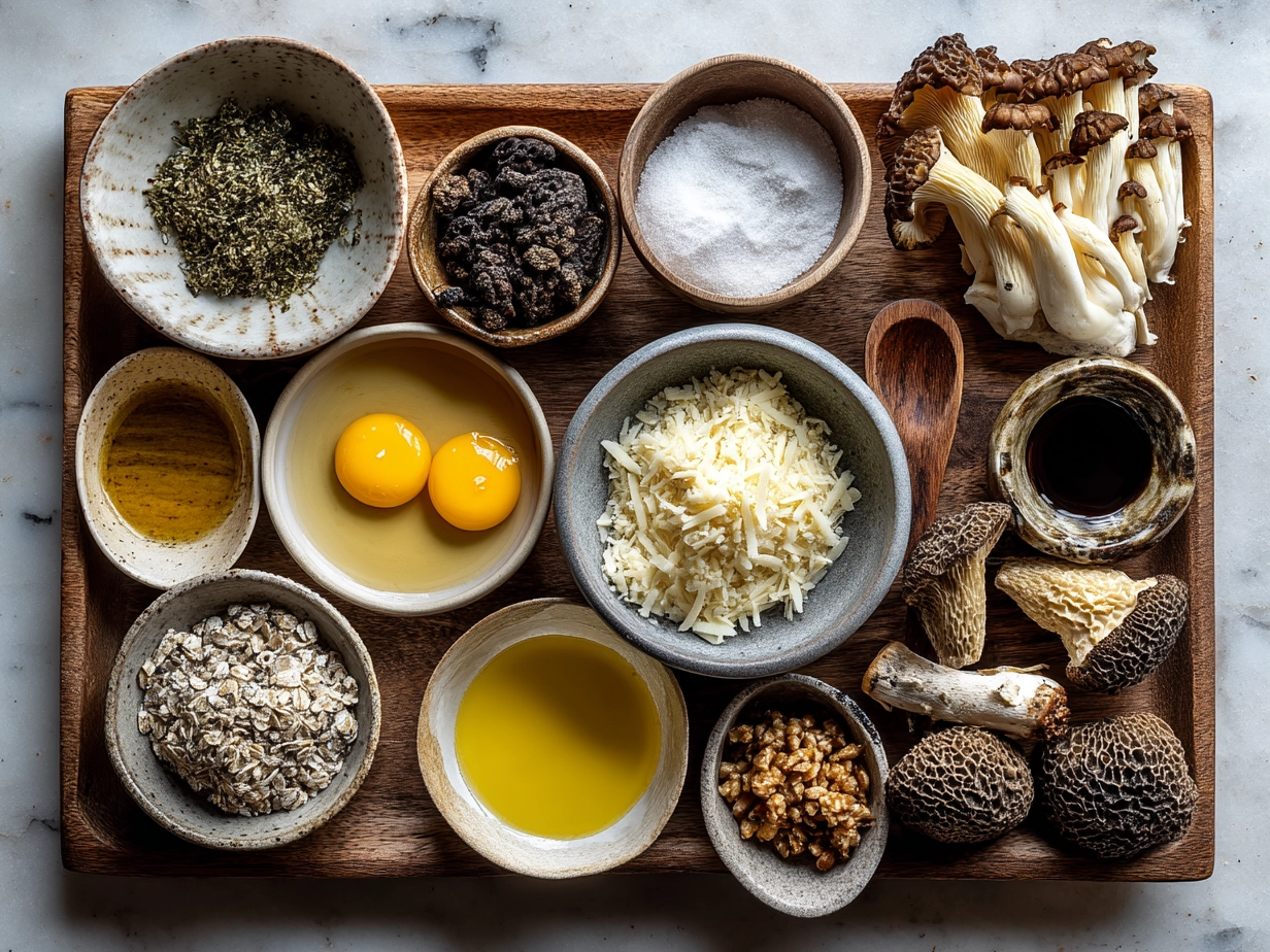 Ingredients for Morel Mushroom Risotto