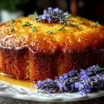 Mother's Day Honey Lavender Cake