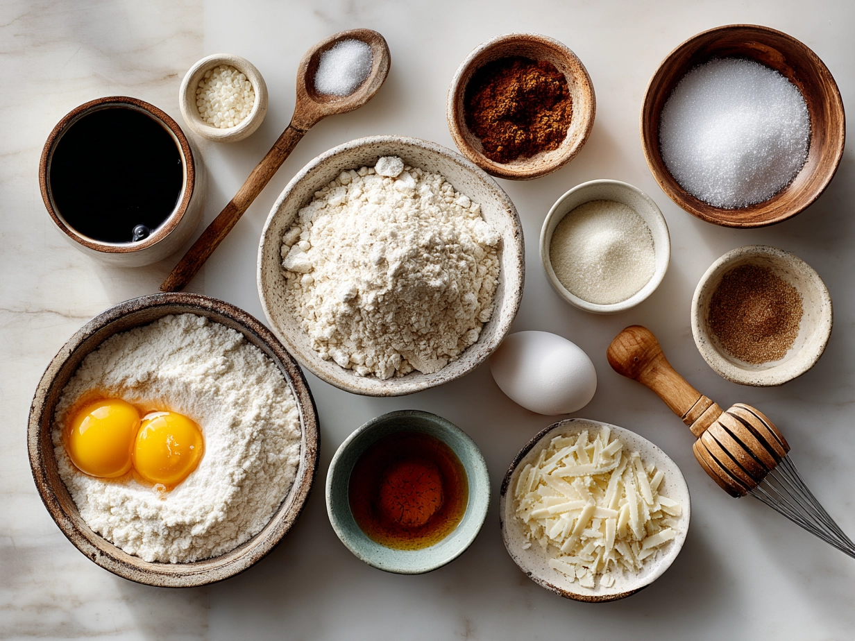 Ingredients for Mothers Day Pancake Casserole