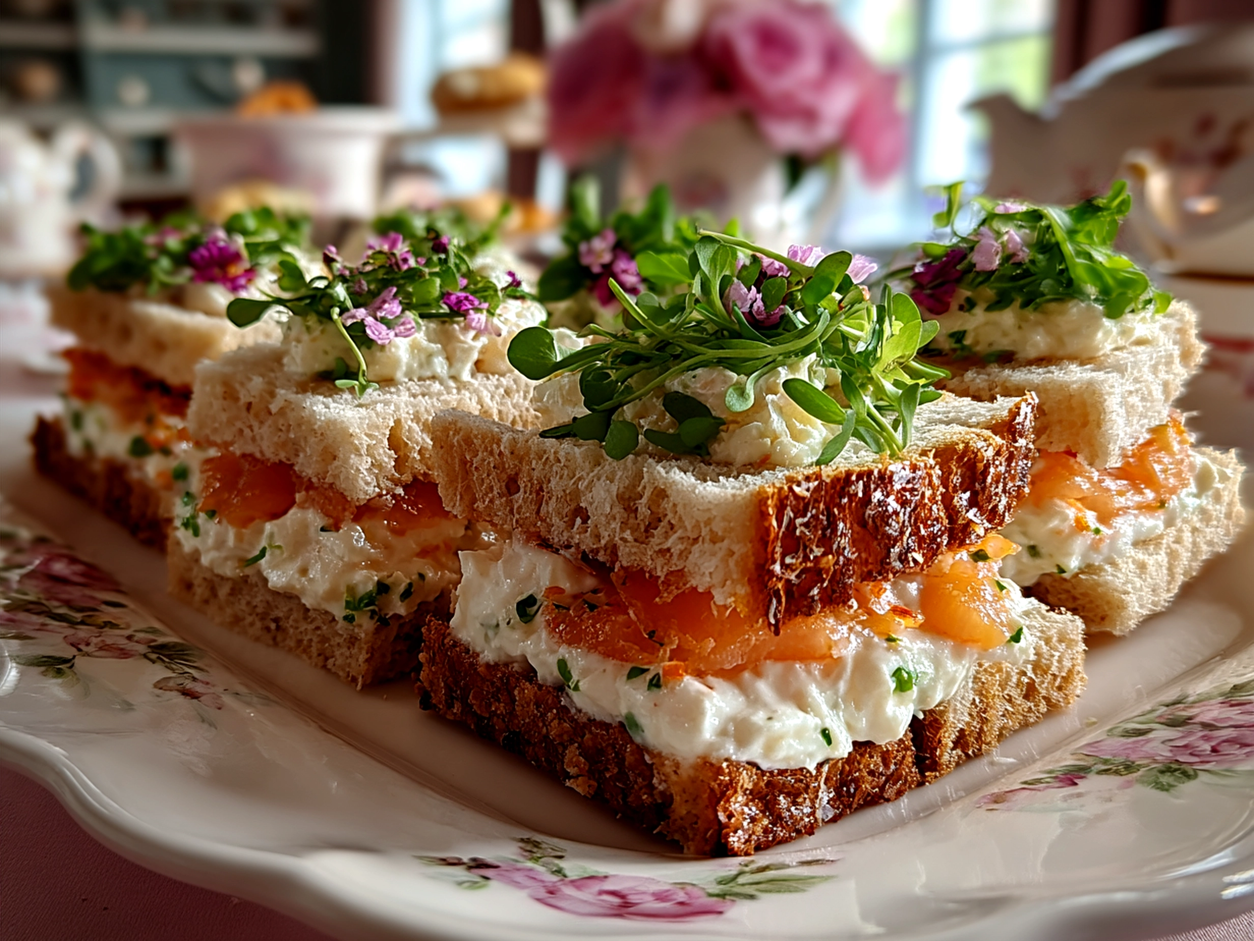 Mother's Day Tea Sandwiches