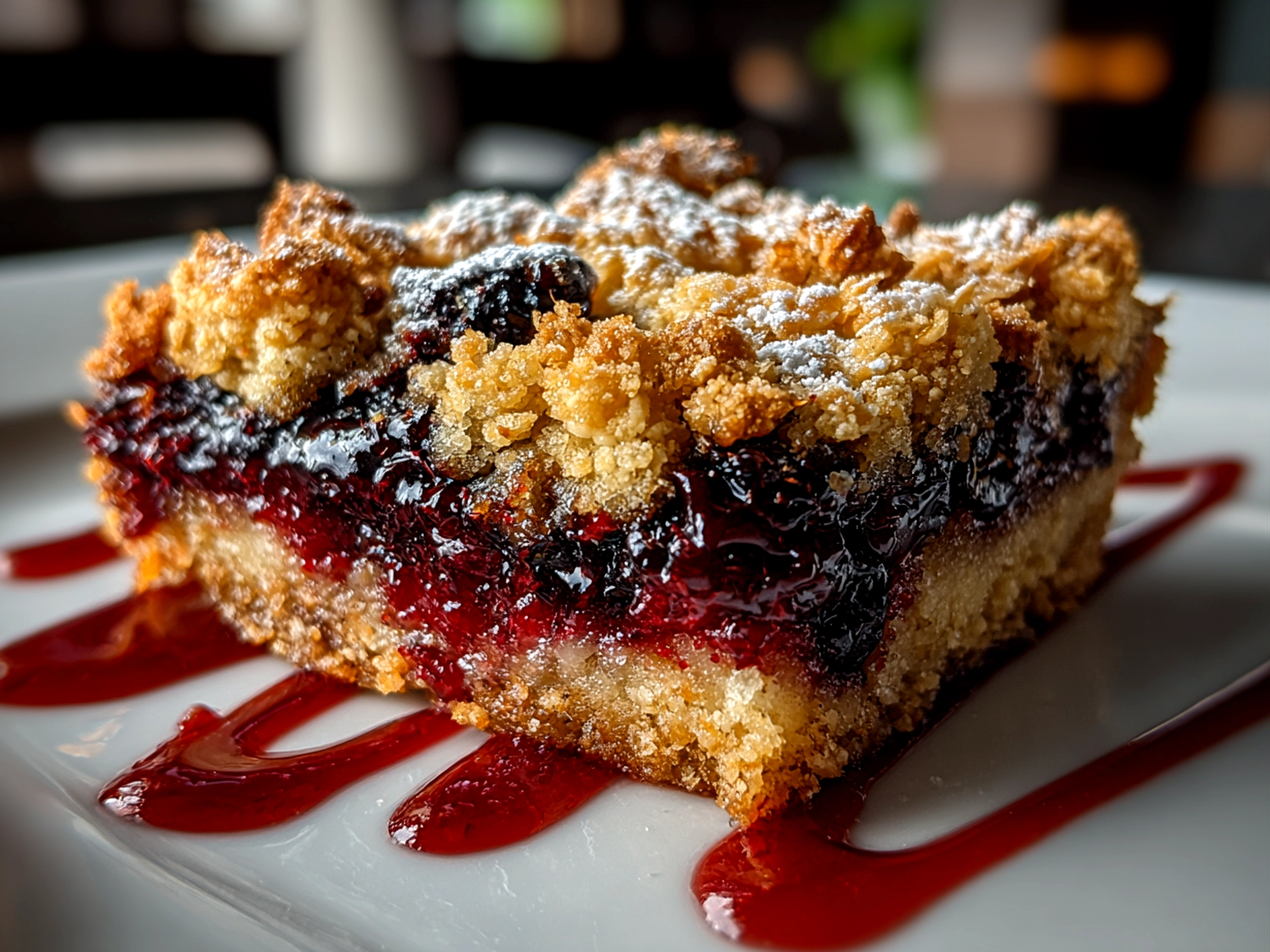 Mulberry Oat Crisp