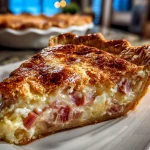 Rhubarb Custard Pie