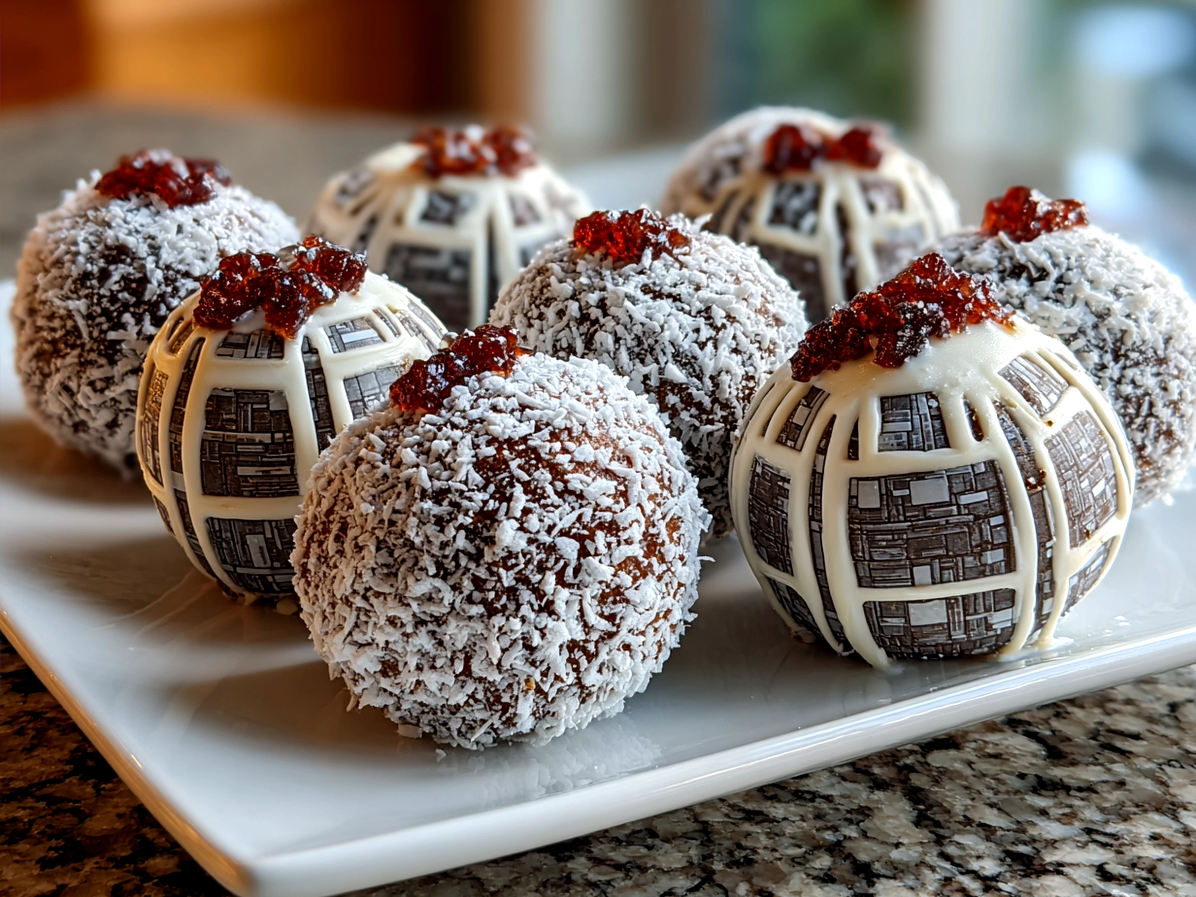 Star Wars Death Star Cake Pops