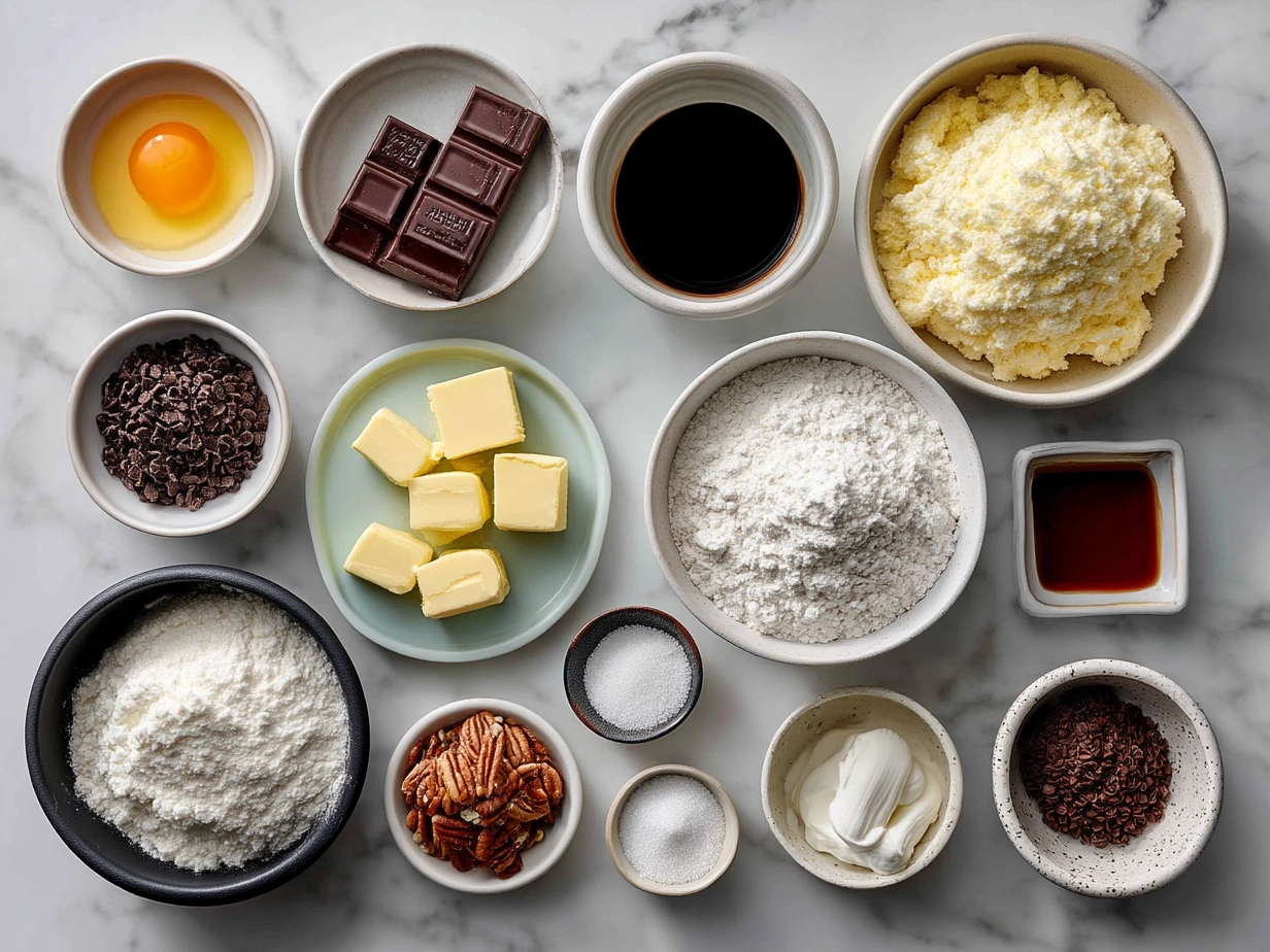 Ingredients for Star Wars May the 4th Cupcakes laid out on a kitchen counter