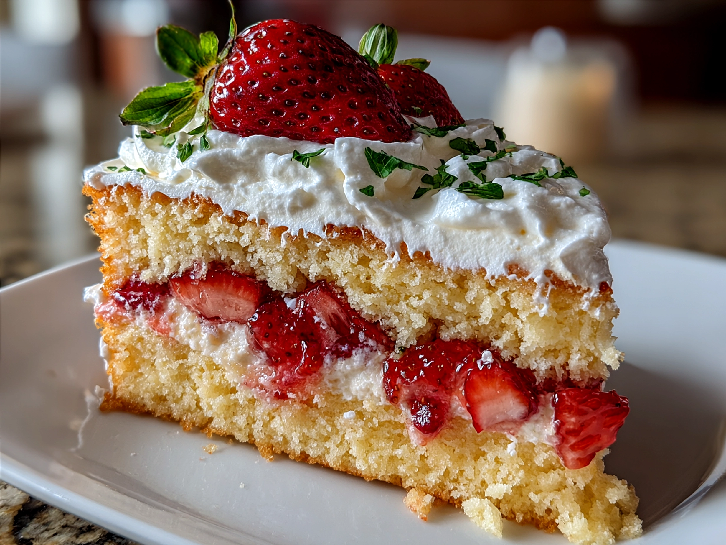 Strawberry Layer Cake