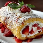 Strawberry Shortcake Roll