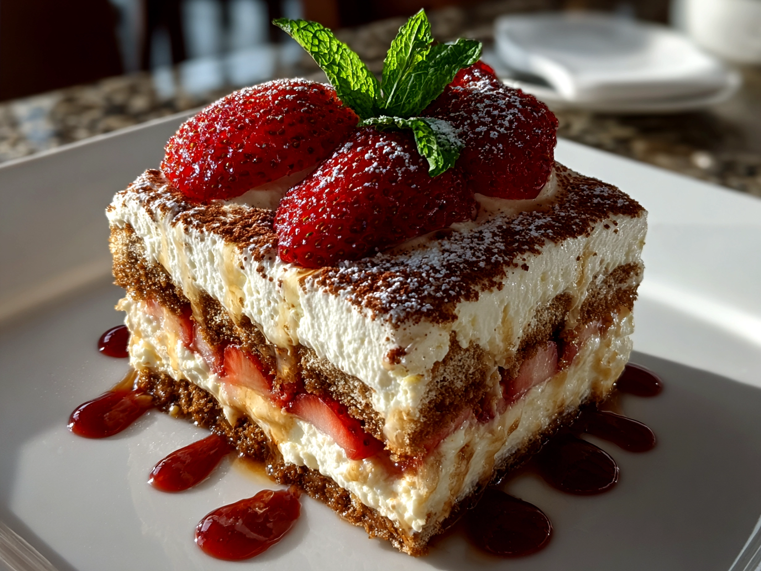 Strawberry Tiramisu