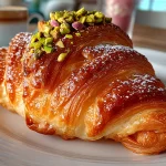Viral Pistachio Croissant