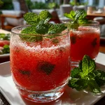 Watermelon Mint Mocktail