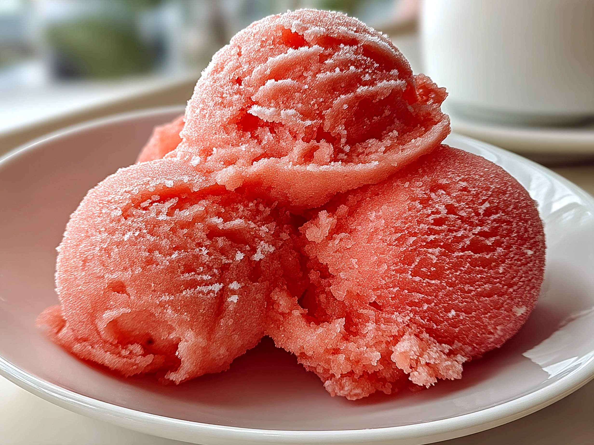 3 Ingredient Watermelon Sorbet