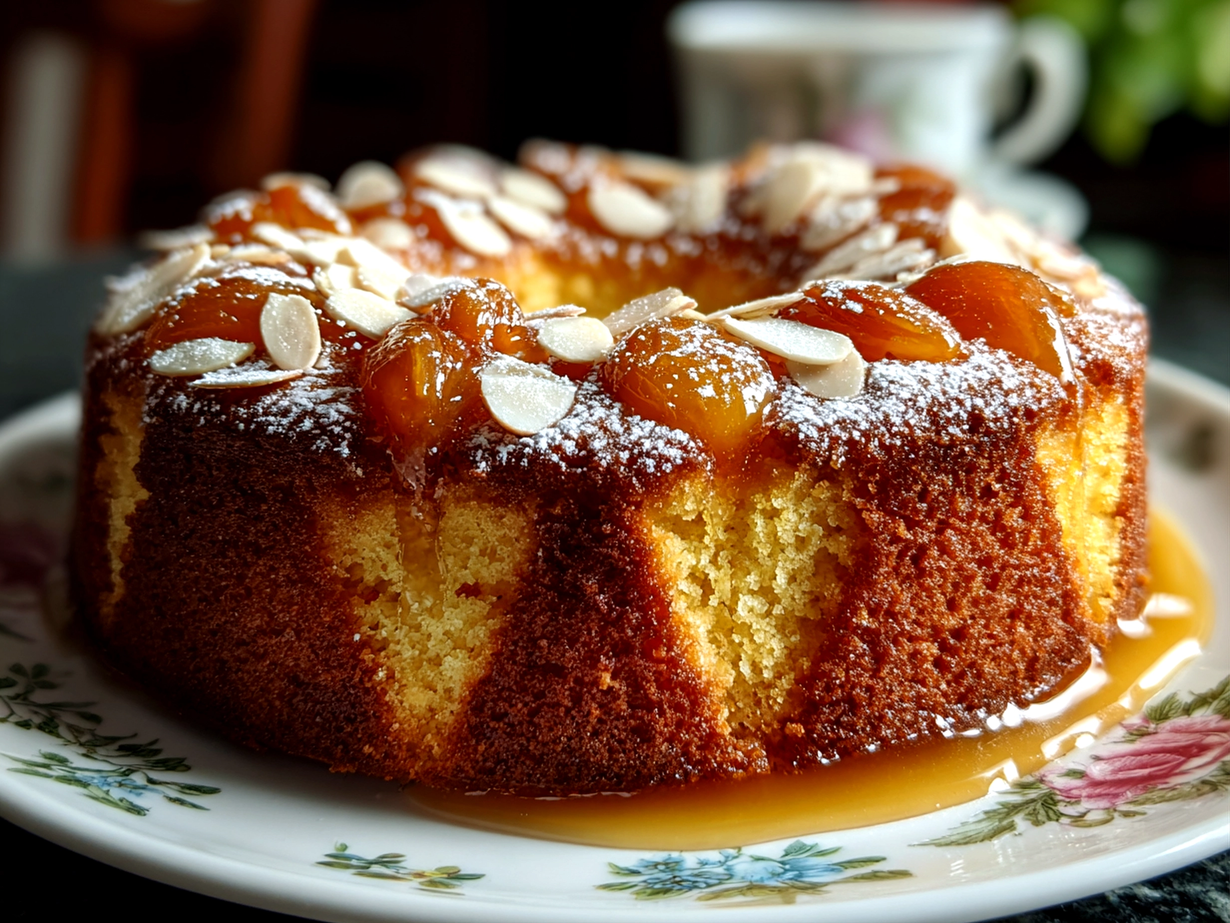 Apricot and Almond Cake
