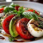 Avocado Caprese Salad