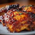 baked bbq chicken thighs