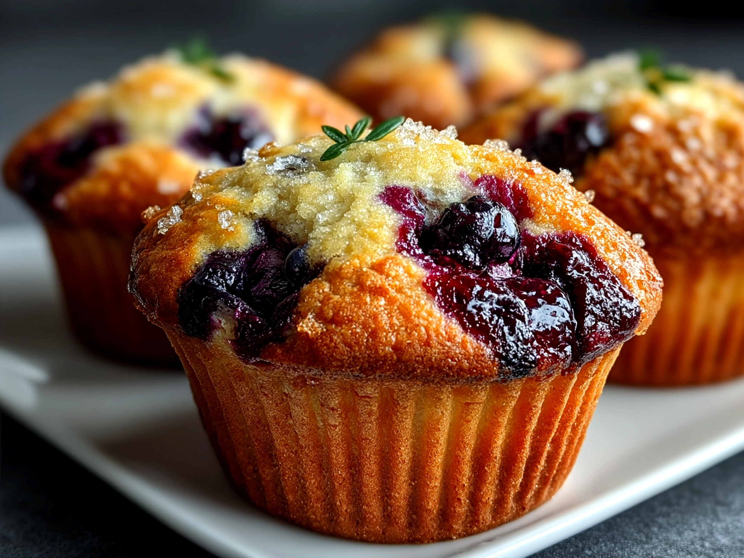Bakery Blueberry Muffins